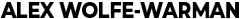 Alex Wolfe-Warman Logo